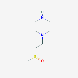 1-[2-(Methylsulfinyl)ethyl]piperazine