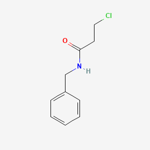 molecular formula C10H12ClNO B1204828 比克酰胺 CAS No. 501-68-8