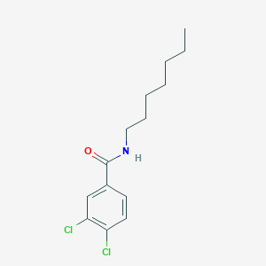 3,4-dichloro-N-heptylbenzamide