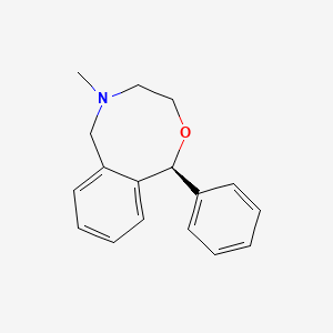 molecular formula C17H19NO B1204831 (+)-Nefopam CAS No. 110011-82-0
