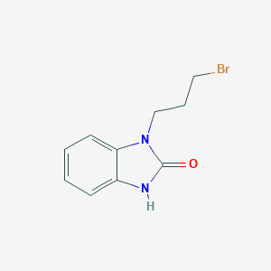 B120484 1-(3-Bromopropyl)-1H-benzo[d]imidazol-2(3H)-one CAS No. 103784-04-9