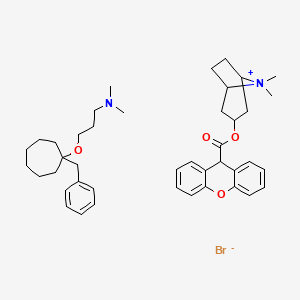 molecular formula C42H57BrN2O4 B1204843 Gapona CAS No. 77416-70-7