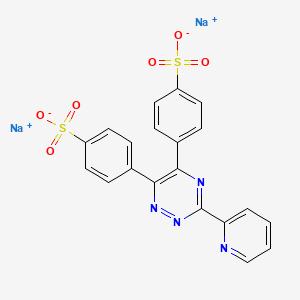 molecular formula C20H12N4Na2O6S2 B1204870 Ferrozine CAS No. 28048-33-1