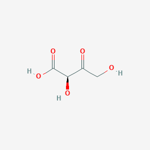 molecular formula C4H6O5 B1204888 (2R)-2,4-二羟基-3-氧代丁酸 