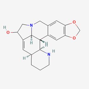 molecular formula C19H22N2O3 B1204889 Caribine CAS No. 74483-60-6