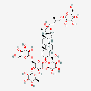 molecular formula C57H96O28 B1204891 Sarsaparilloside CAS No. 24333-07-1