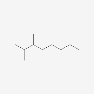 molecular formula C12H26 B1204899 2,3,6,7-四甲基辛烷 