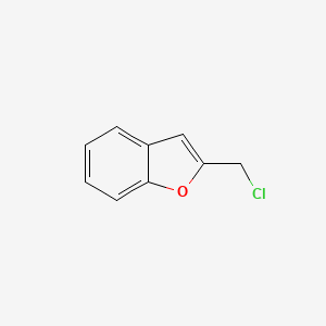molecular formula C9H7ClO B1204907 2-(Chloromethyl)-1-benzofuran CAS No. 104593-59-1