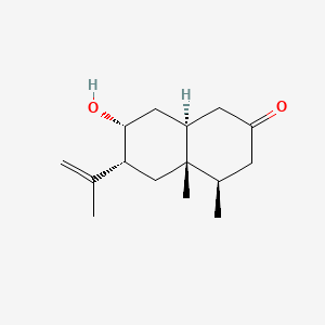 molecular formula C15H24O2 B1204919 Tsuwabukinonol CAS No. 69847-01-4