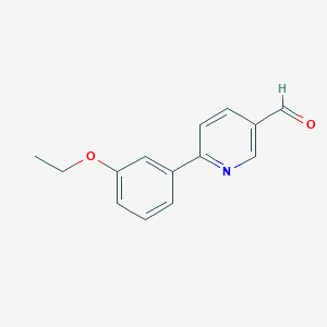 6-(3-Ethoxyphenyl)nicotinaldehyde