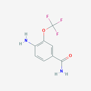 4-Amino-3-(trifluoromethoxy)benzamide