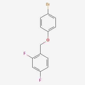 1-(4-Bromophenoxymethyl)-2,4-difluorobenzene