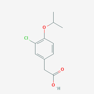 4-Isopropoxy-3-chlorophenylacetic acid