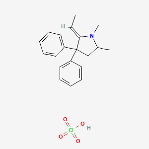 2-Ethylidene-1,5-dimethyl-3,3-*diphenylpyrrolidin