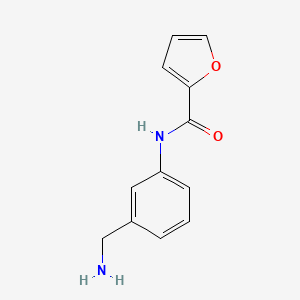 N-[3-(aminomethyl)phenyl]-2-furamide