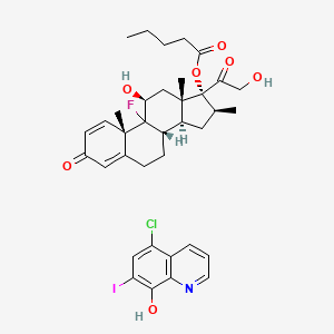 molecular formula C36H42ClFINO7 B1204993 Betnovate-C CAS No. 53262-70-7
