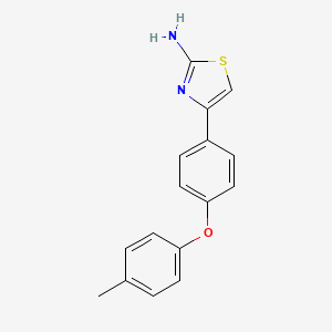 4-(4-(p-Tolyloxy)phenyl)thiazol-2-amine