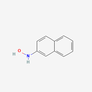 molecular formula C10H9NO B1205010 N-羟基-2-萘胺 CAS No. 613-47-8