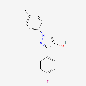 3-(4-Fluorophenyl)-1-p-tolyl-1H-pyrazol-4-ol