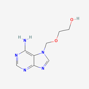 2-[(6-Aminopurin-7-yl)methoxy]ethanol