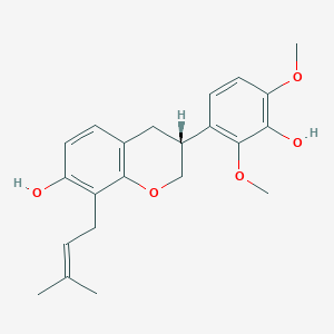 molecular formula C22H26O5 B1205024 8-异戊烯杨梅酮 