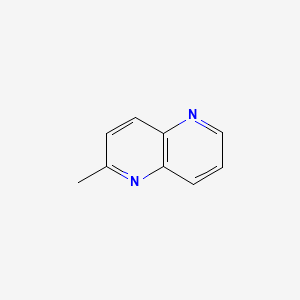molecular formula C9H8N2 B1205038 2-Methyl-1,5-naphthyridine CAS No. 7675-32-3