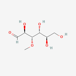 molecular formula C7H14O6 B1205039 3-O-Methylmannose CAS No. 2922-60-3