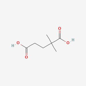 molecular formula C7H12O4 B1205061 2,2-Dimethylglutaric acid CAS No. 681-57-2