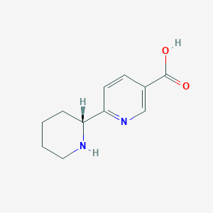 (R)-6-(Piperidin-2-yl)nicotinic acid