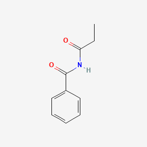 molecular formula C10H11NO2 B1205086 N-Propionylbenzamide CAS No. 28358-79-4