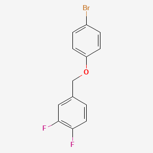 4-(4-Bromophenoxymethyl)-1,2-difluorobenzene