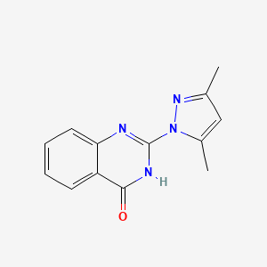 2-(3,5-Dimethylpyrazol-1-yl)quinazolin-4-ol