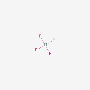 molecular formula TiF4<br>F4Ti B1205132 四氟化钛 CAS No. 7783-63-3