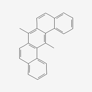 molecular formula C24H18 B1205138 7,14-Dimethyldibenz(a,j)anthracene CAS No. 63041-63-4