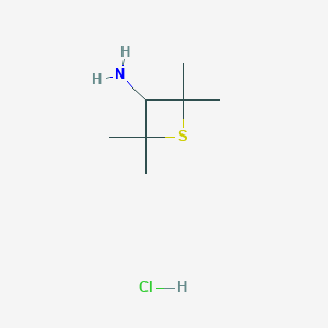 3-Amino-2,2,4,4-tetramethylthietane hydrochloride