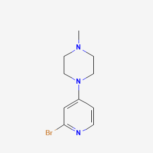 1-(2-Bromo-4-pyridyl)-4-methylpiperazine