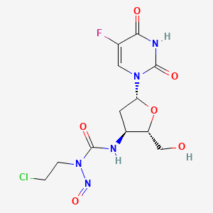 molecular formula C12H15ClFN5O6 B1205143 Infusamine CAS No. 96697-28-8