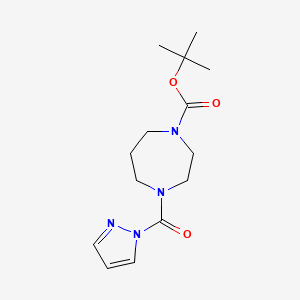 molecular formula C14H22N4O3 B12051493 Serine Hydrolase Inhibitor-17 