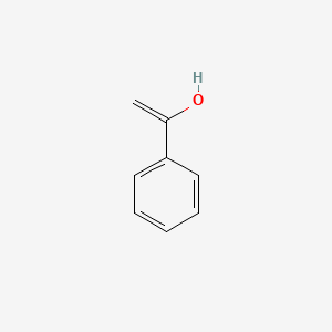 molecular formula C8H8O B1205159 1-Phenylethenol CAS No. 4383-15-7