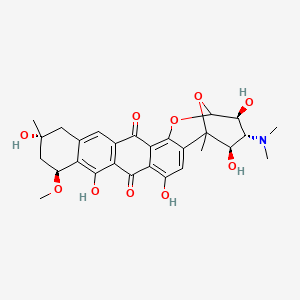 molecular formula C28H31NO10 B1205168 7-O-Methylnogarol 