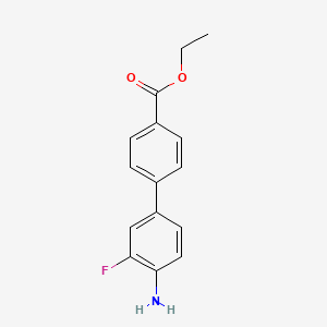 Ethyl 4'-amino-3'-fluoro-[1,1'-biphenyl]-4-carboxylate