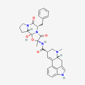 molecular formula C33H35N5O5 B1205201 Ergotaminine CAS No. 639-81-6