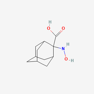 molecular formula C11H17NO3 B1205206 N-Hydroxyadamantanine CAS No. 75790-47-5