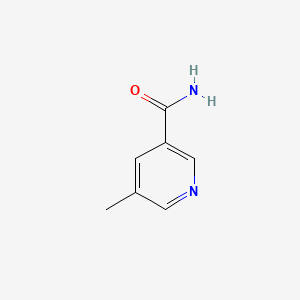 molecular formula C7H8N2O B1205210 5-Methylnicotinamide CAS No. 70-57-5