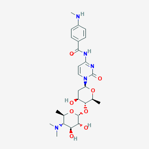 molecular formula C26H37N5O8 B120522 胞氨素霉素 B CAS No. 157878-03-0