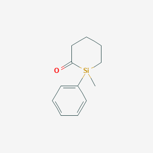 1-Methyl-1-phenyl-2-silinanone