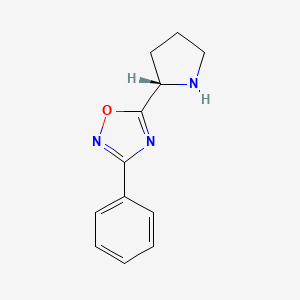 (S)-3-phenyl-5-(pyrrolidin-2-yl)-1,2,4-oxadiazole