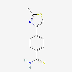 4-(2-Methyl-4-thiazolyl)thiobenzamide