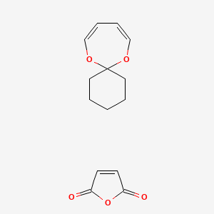 2-Cyclohexyl-1,3-dioxepin-maleic anhydride copolymer