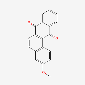 molecular formula C19H12O3 B1205287 3-Methoxybenzo(a)anthracene-7,12-dione CAS No. 63216-11-5